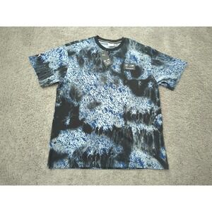 Puma X BMW M Motorsport T Shirt Mens L Color Splash Allover Print Car Racing NEW